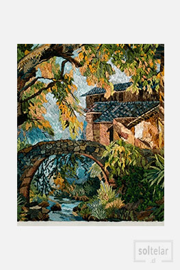 Bordado crewel ejemplo 2